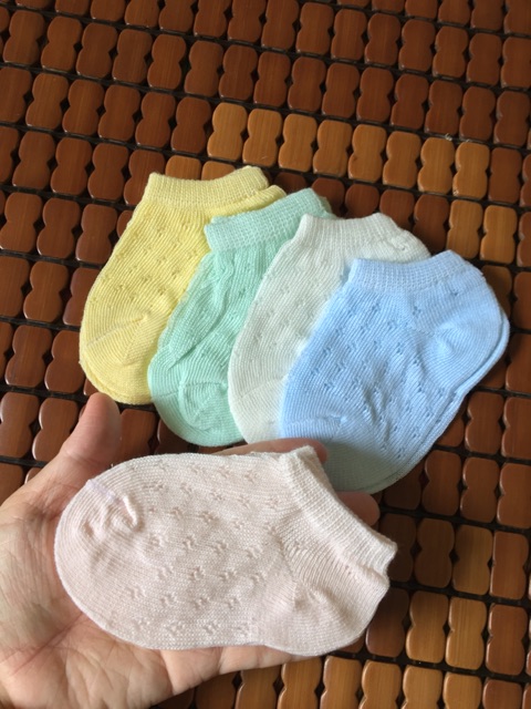 Tất lưới thông hơi cho bé trai bé gái sơ sinh
