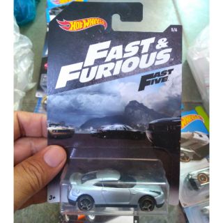 Xe hot wheels 2009 nissan gtr series fast & furious