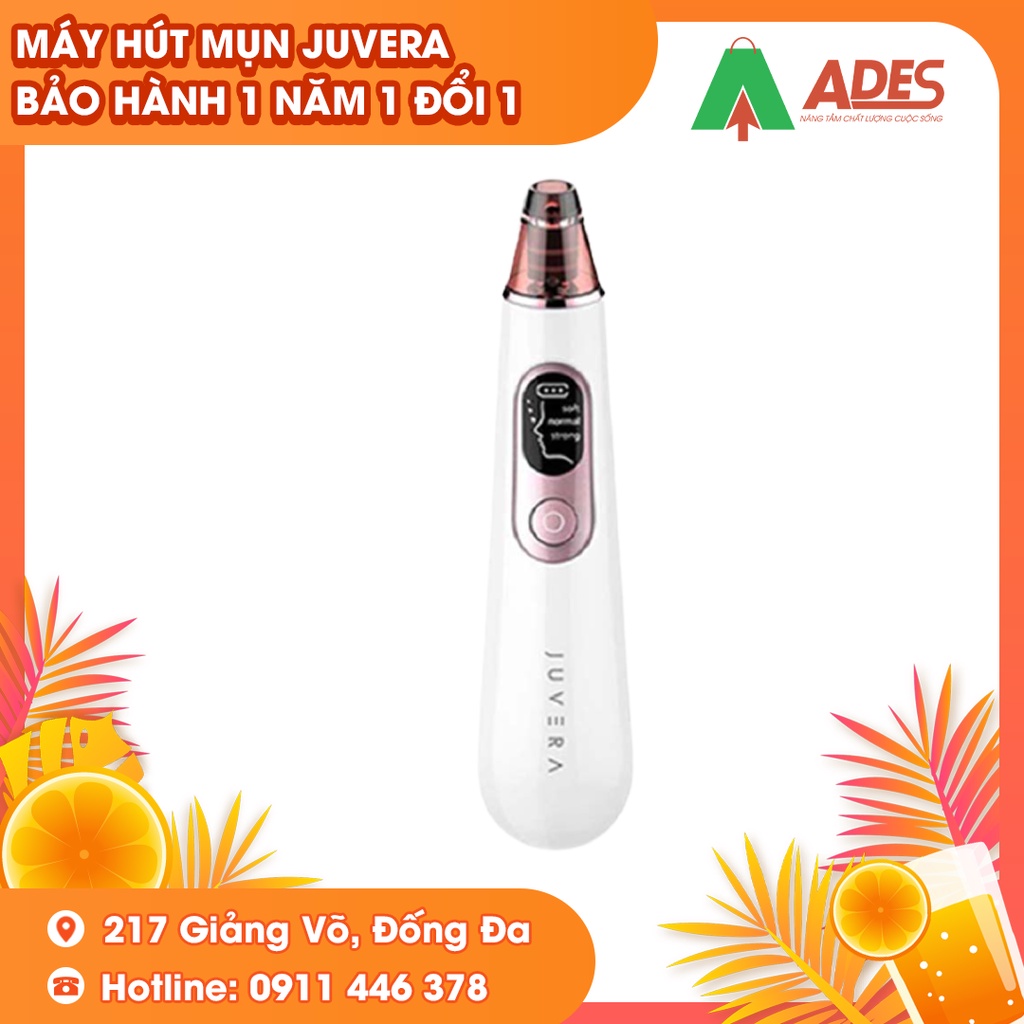 Máy Hút Mụn Juvera - Bảo Hành 1 Năm 1 Đổi 1 - Máy Hỗ Trợ Chăm Sóc Da Mụn