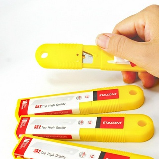 Lưỡi dao rọc giấy lớn | chuẩn SK2 (đạt chuẩn công nghiệp), kích thước 0.5*18*90mm |  Stacom E2018