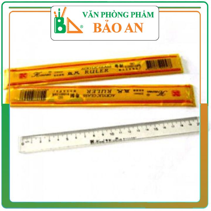 Thước Kẻ 20cm (2 Chiếc) Đa Chức Năng Tiện Dụng Cho Học Sinh