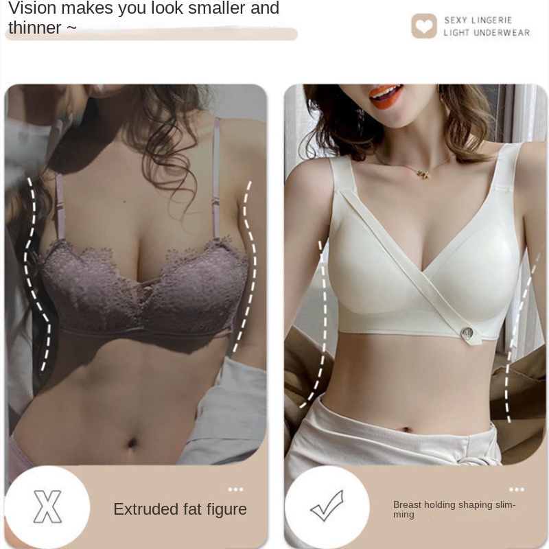 Áo Lót Siêu Mỏng Nâng Ngực Không Đường May Cho Nữ