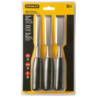 Bộ đục gỗ 3 chiếc stanley 16-089