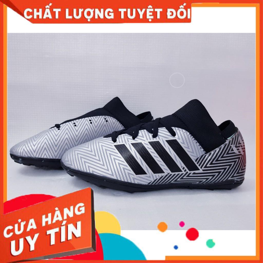 Giày đá bóng Messi cao cổ 2020 - sân nhân tạo - đế khâu full - size 33 - 44