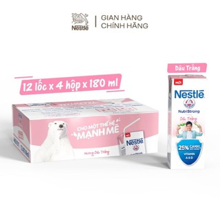 Sữa Nestle tiệt trùng vị dâu 180ml*48 hộp