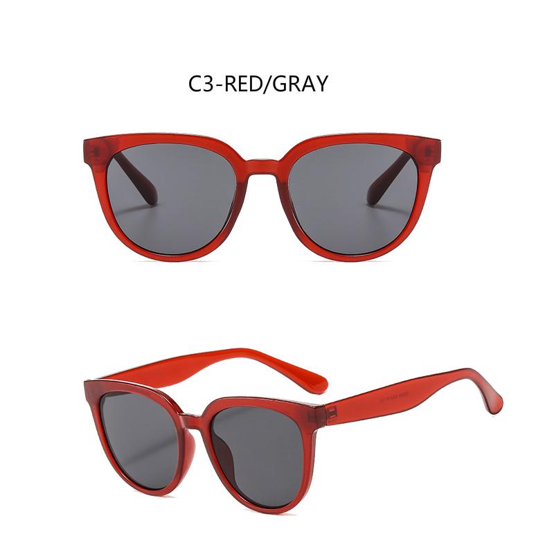 Kính mát bản lề kim loại thời trang đường phố Hàn Quốc