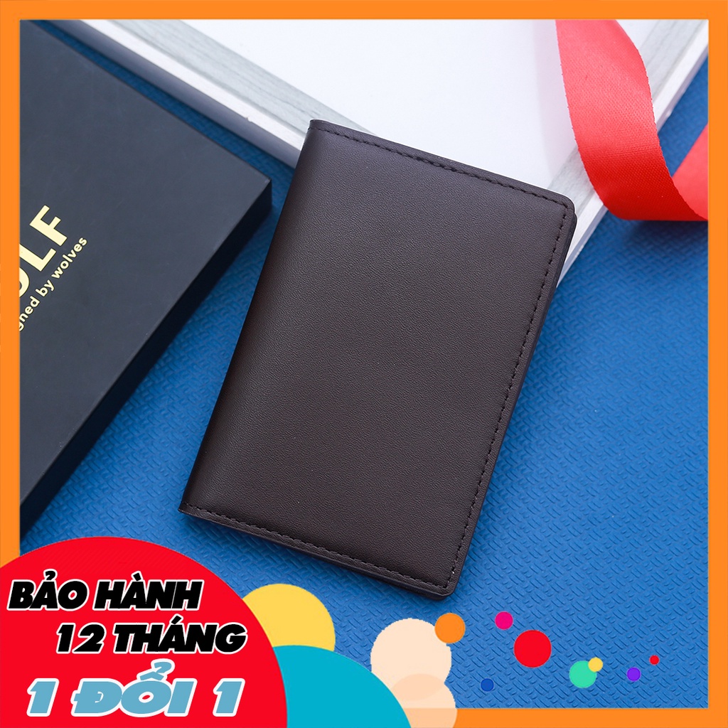 Ví nam da Sky Wolf cao cấp da thật full hộp làm quà tặng bảo hành 24 tháng