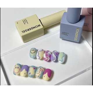 Nailbox ,10 móng úp thiết kế vẽ mặt cười.