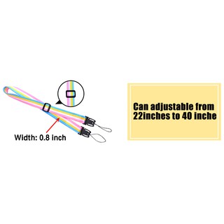 Fujifilm Instax Mini Film Camera Strap Rainbow Shoulder Strap