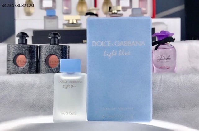 💦💦Nước hoa DOLCE&GABBANA light blue EDT mini 4.5ml🐳🐳