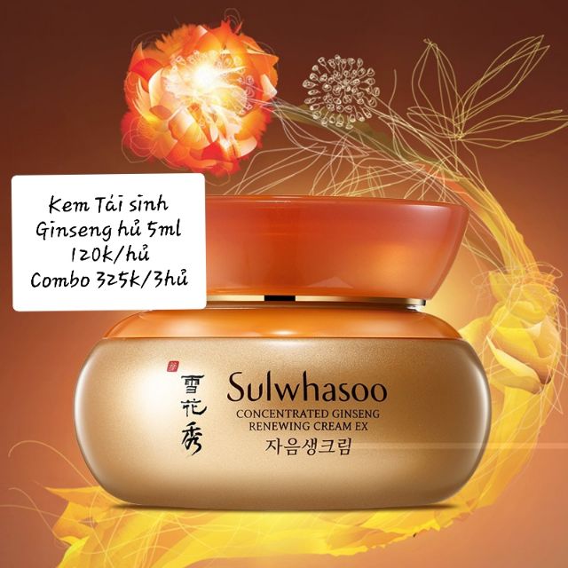 Kem sâm tái sinh Ginseng Sulwhasoo