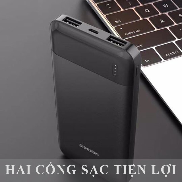 Sạc Dự Phòng Mini Cầm Tay Chính Hãng Sendem P100-P200,Chuẩn Dung Lượng Gói Bảo Hành 6 tháng, Nhỏ gọn tiện dụng/Max