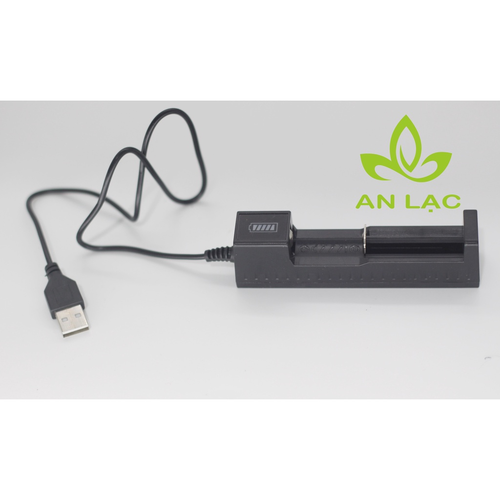 Bộ sạc pin li-ion chân USB 5V tương thích các loại pin 18650 ,21700, 22650,16340, AA ,AAA