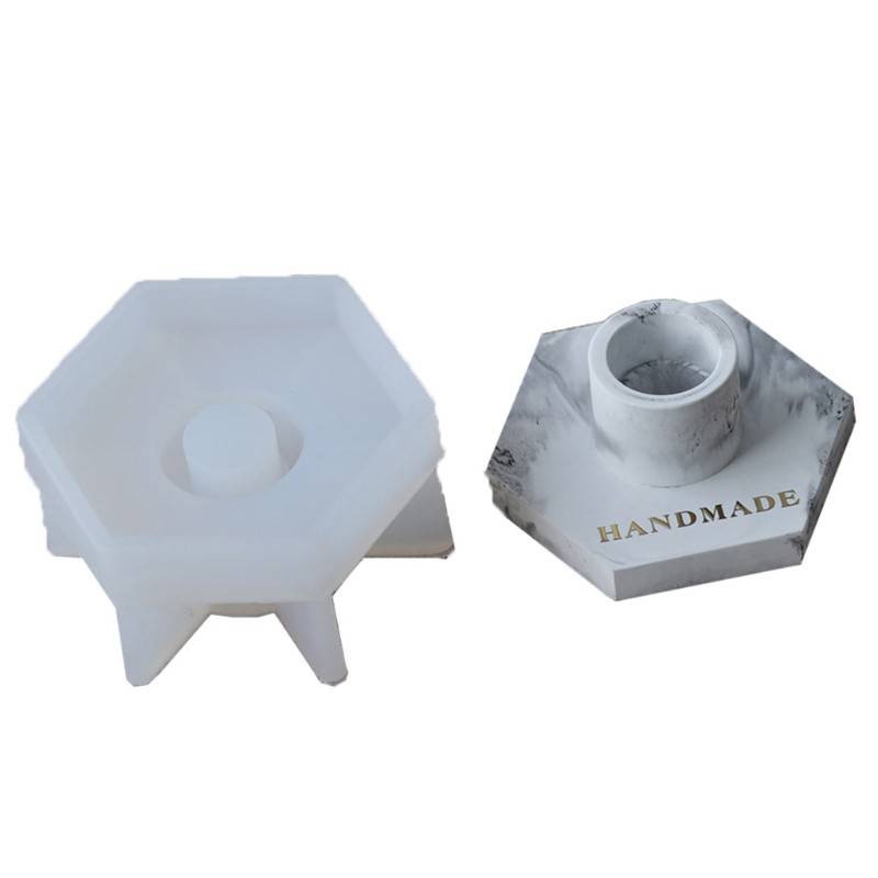 Khuôn Silicone Tạo Hình Cây Nến Độc Đáo