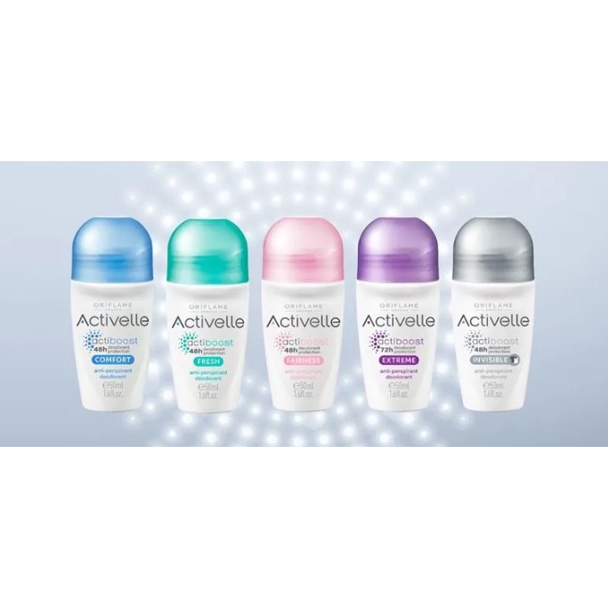 Thanh lăn khử mùi Active các màu 50ml