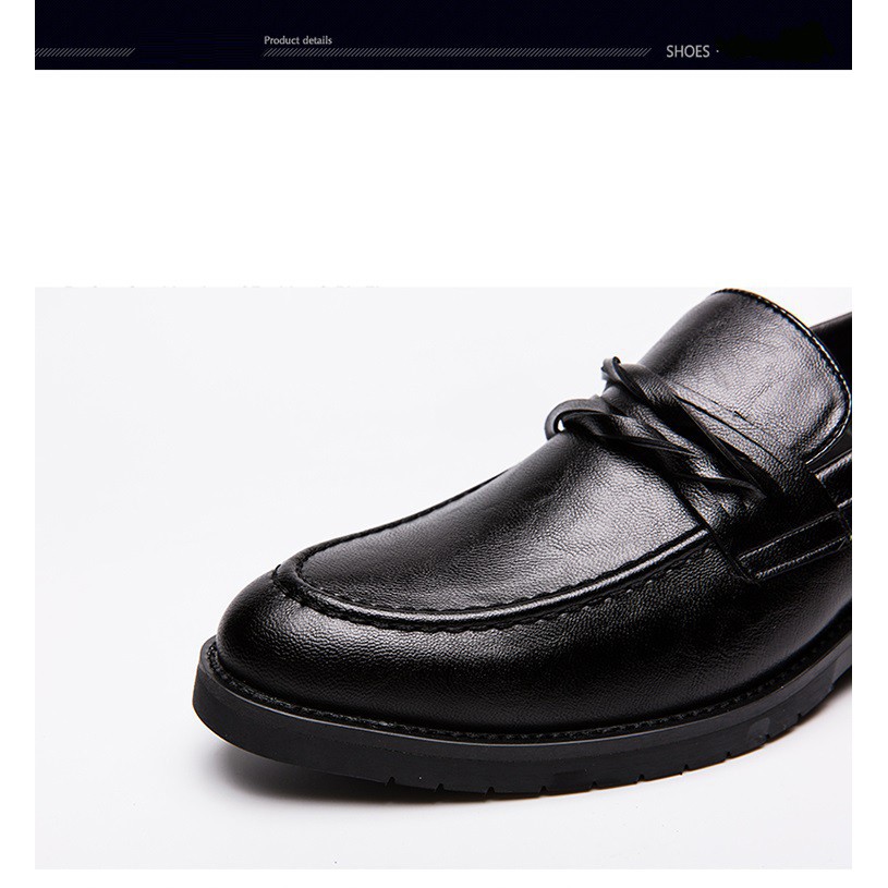 Men's leather shoes luxurious fashion design