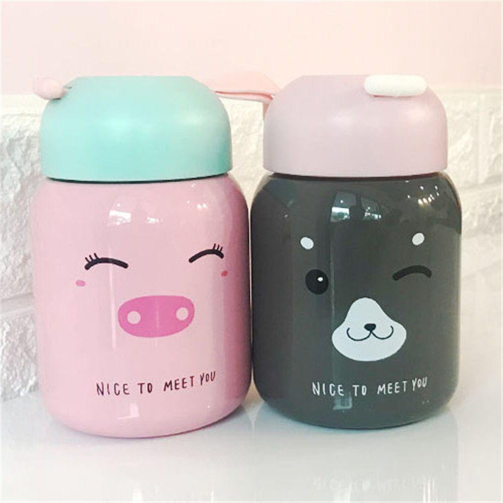 Bình Nước Giữ Nhiệt Dễ Thương Với Dung Tích 220ML