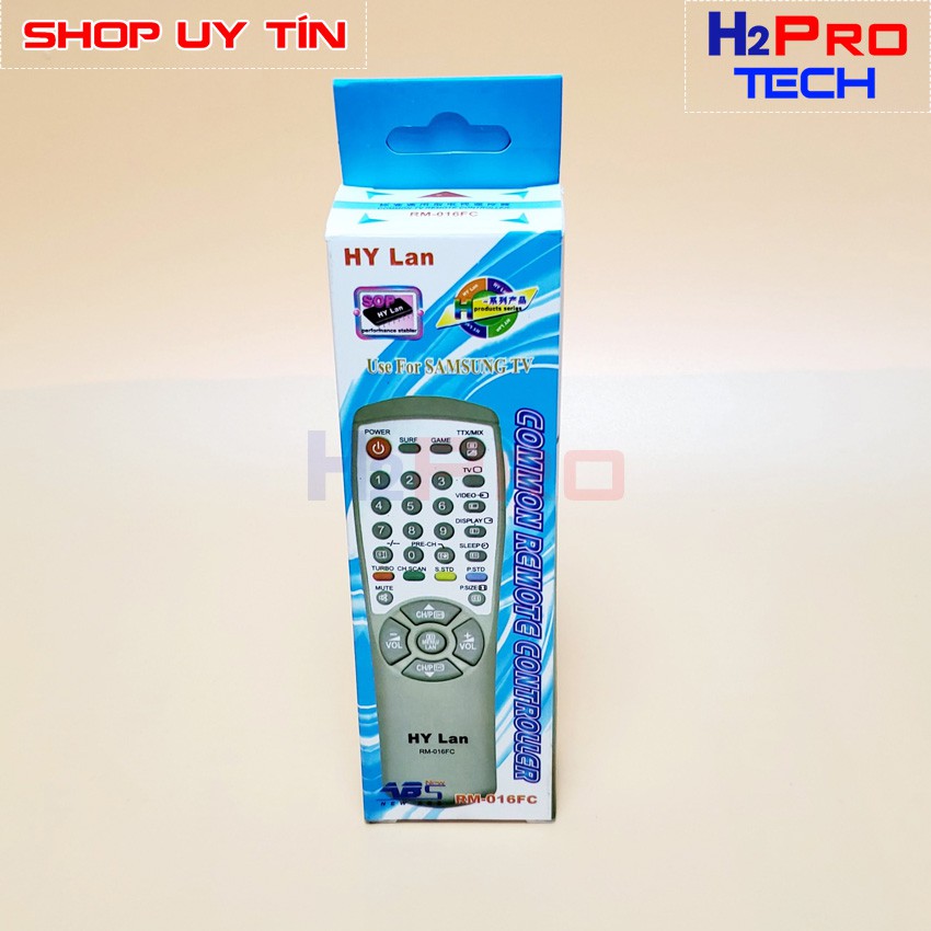 Điều khiển tivi Samsung đa năng đời cổ RM-016FC H2PRO tặng đôi pin 5k
