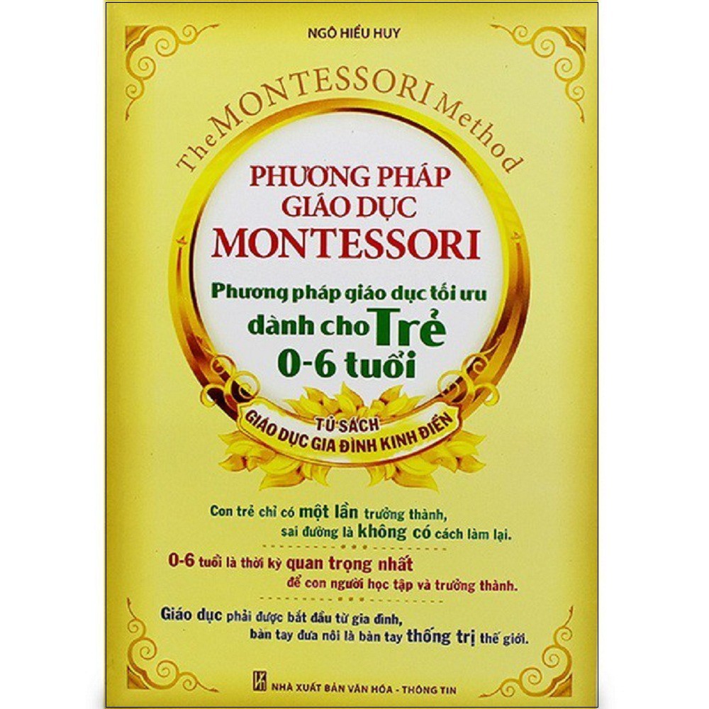 Sách - Combo Bách Khoa Nuôi Dạy Trẻ + Thực Đơn Dinh Dưỡng Cho Trẻ Từ 0-3 Tuổi + Phương Pháp Giáo Dục Montessori (3 cuốn)