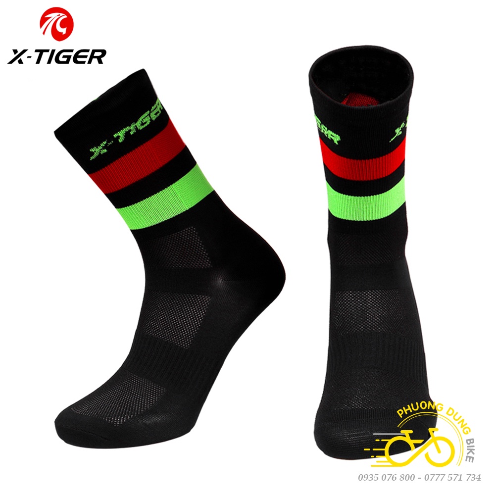 Tất  chân thể thao đi xe đạp X-TIGER