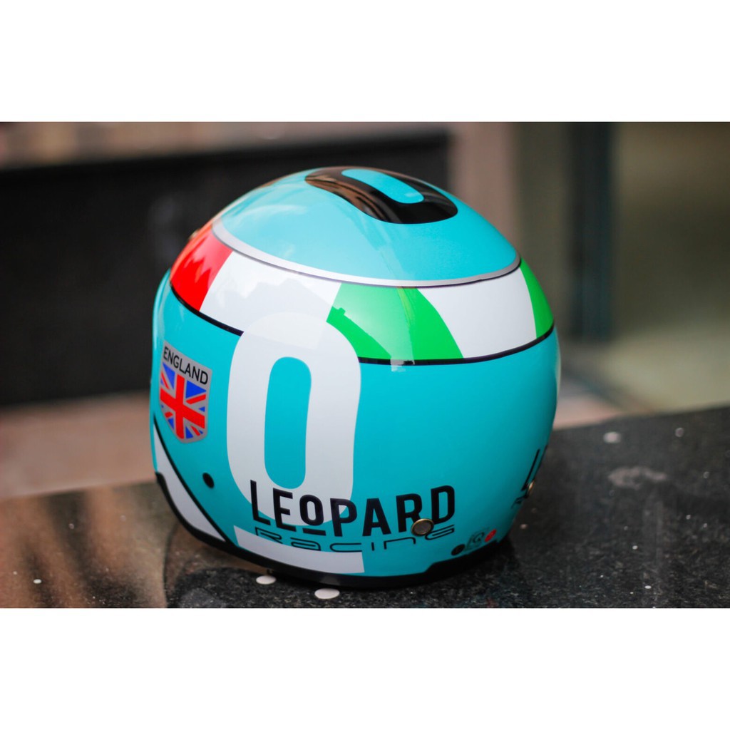 [Chính hãng] Nón bảo hiểm 3/4 kính âm Royal M139 Leopard (tặng balo rút)