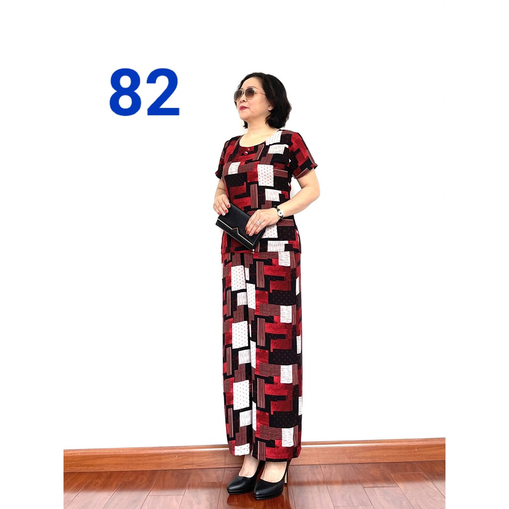 [Xả Hàng] Đồ bộ trung niên cao cấp 2021 - lụa hàn châu siêu mềm, siêu mát - Sang Trọng dánh cho Quý Bà - Laddy_Store