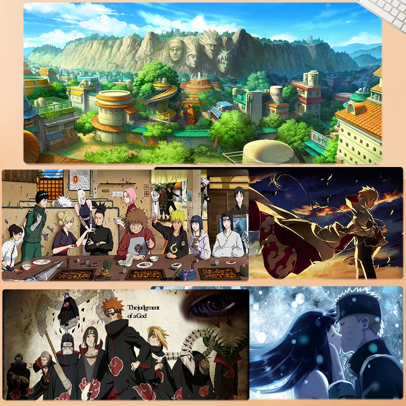 Miếng Lót Chuột In Hình Naruto Sasuke Kakashi Hinada Uchiha Itachi