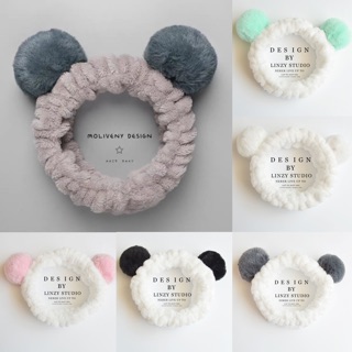 Băng đô cục bông dễ thương