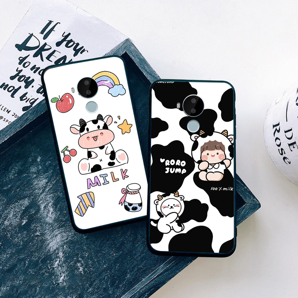 Ốp lưng Nokia Nokia 3.4 - Nokia C20 - Nokia C30 - Nokia G10 bò sữa trend cực hot cute