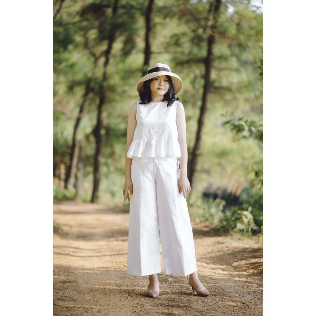 Quần ống rộng LINEN