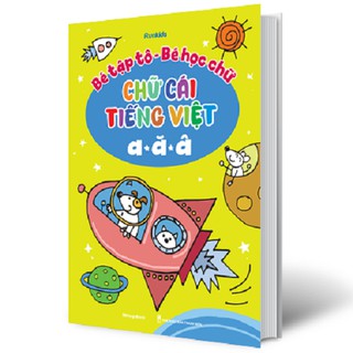 Sách - Bé tập tô – bé học chữ - chữ cái tiếng Việt A,Ă,Â