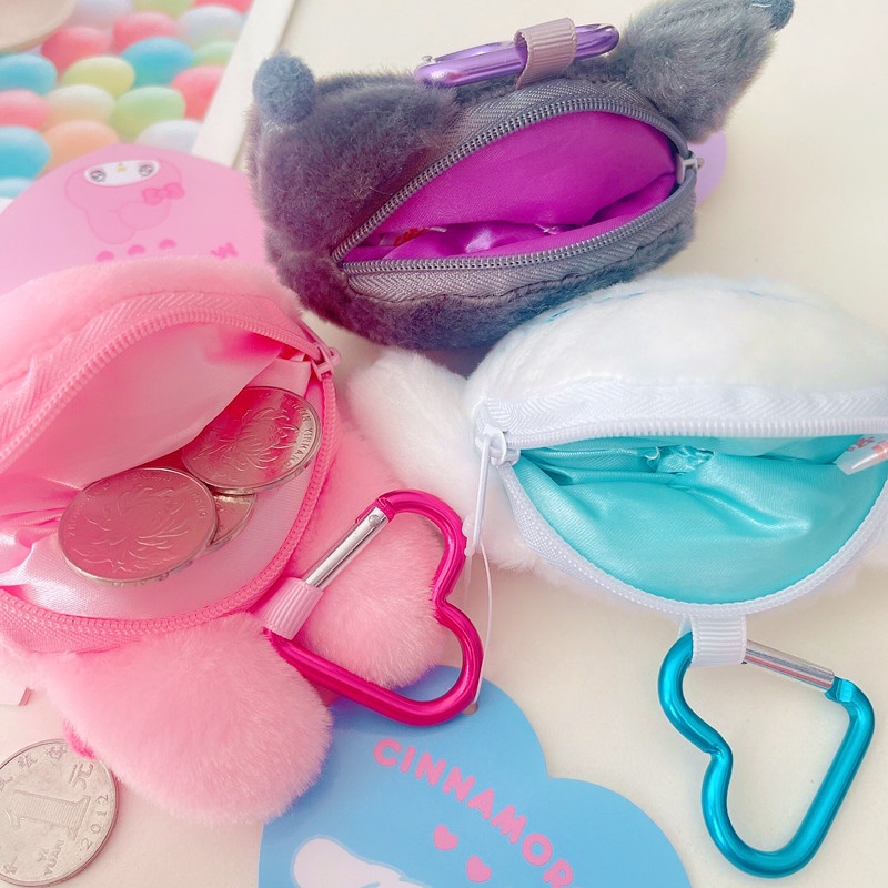 SANRIO Ví Đựng Tiền Xu Hình Cinnamoroll Dễ Thương