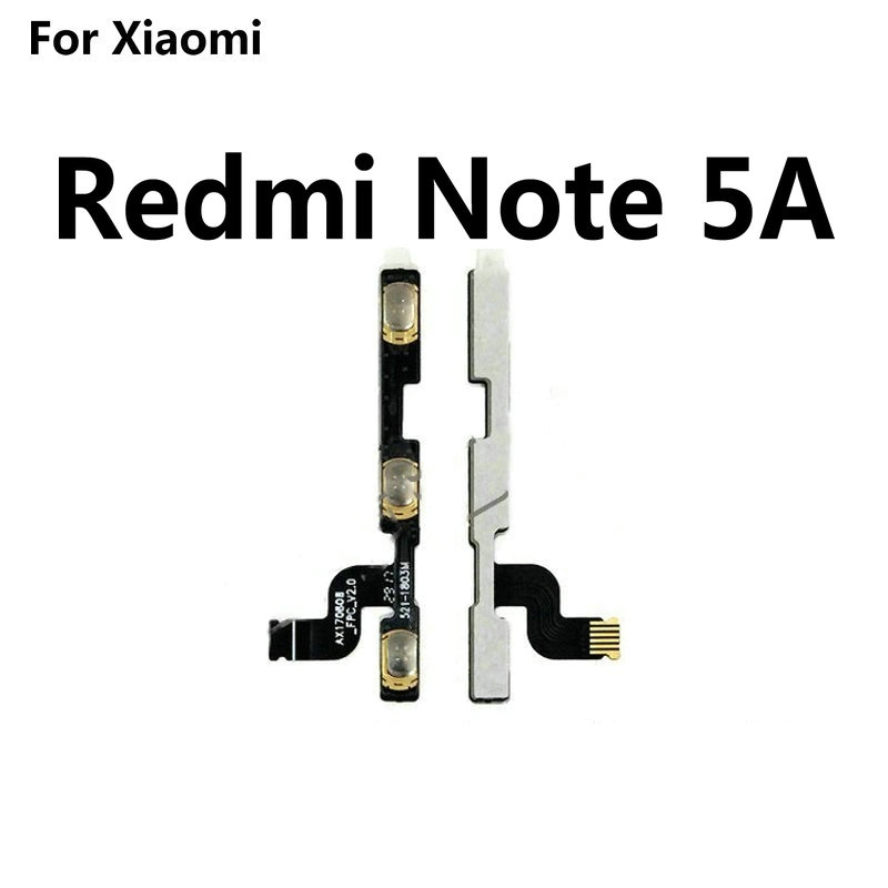 Mạch Nút Nguồn Bật/Tắt Thay Thế Cho Điện Thoại Xiaomi Redmi Note 5 5A