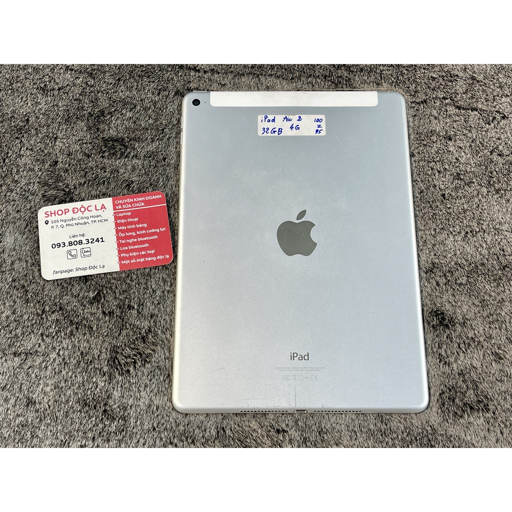 Máy tính bảng Apple iPad Air 2 dung lượng 32GB bản 4G