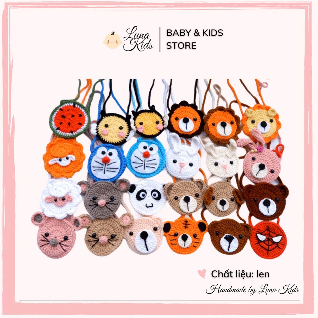 Túi đựng tỏi handmade cho bé trẻ sơ sinh - LunaKids [Ảnh thật]