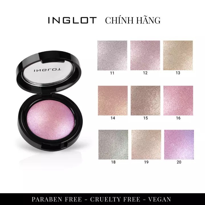 Bắt Sáng Inglot Soft Sparkler Face Eyes Body Highlighter