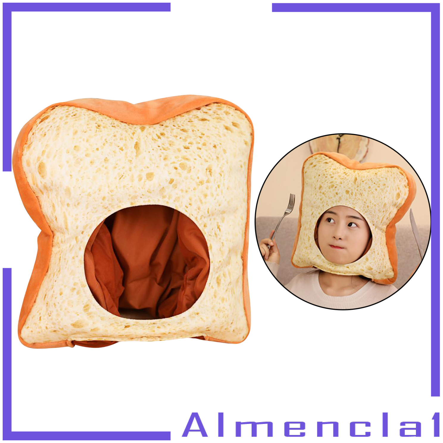 (Hàng Mới Về) Mũ Hình Bánh Mì Hóa Trang Almencla1 | BigBuy360 - bigbuy360.vn