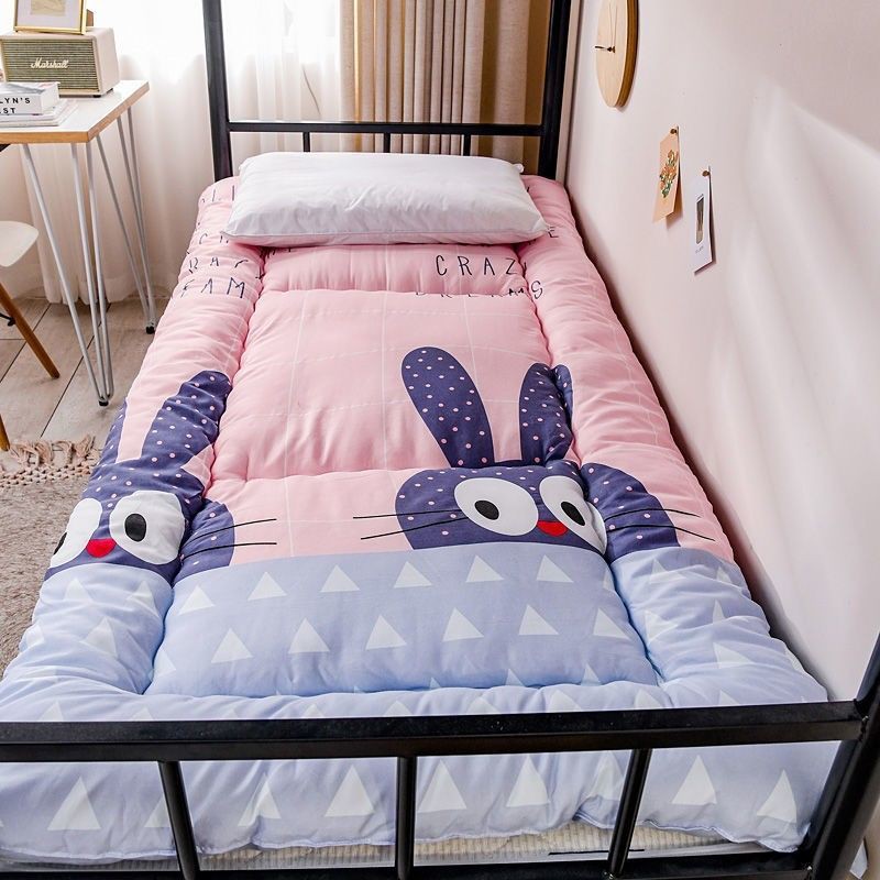 Nệm dày hơn ký túc xá sinh viên giường đơn 0.9m1.2m 1m bọc ấm thu đông