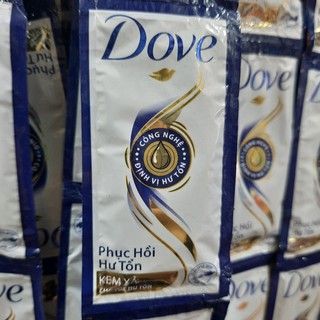Kem xả Dove Phục Hồi Hư Tổn Dạng Gói