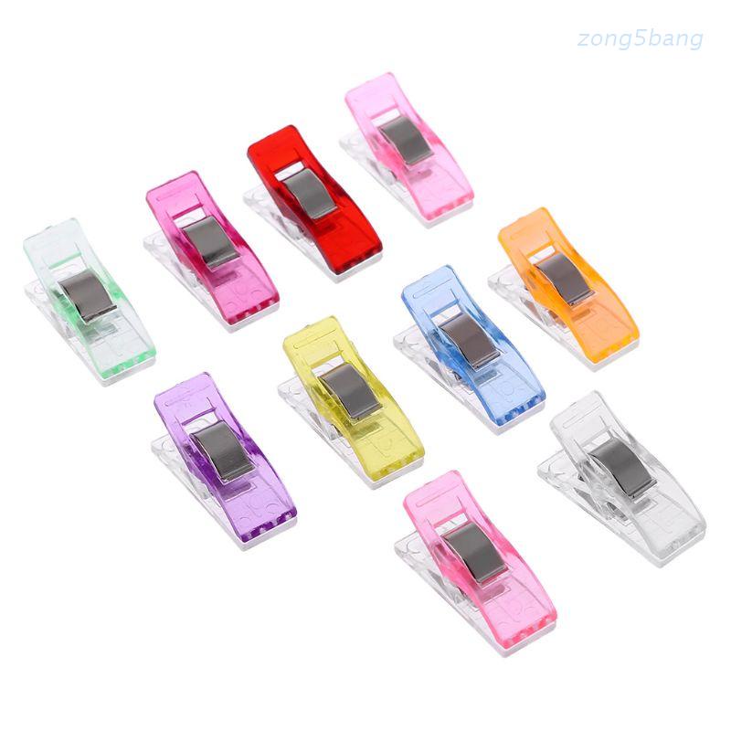 Set 10 kẹp nhựa dùng trong may vá