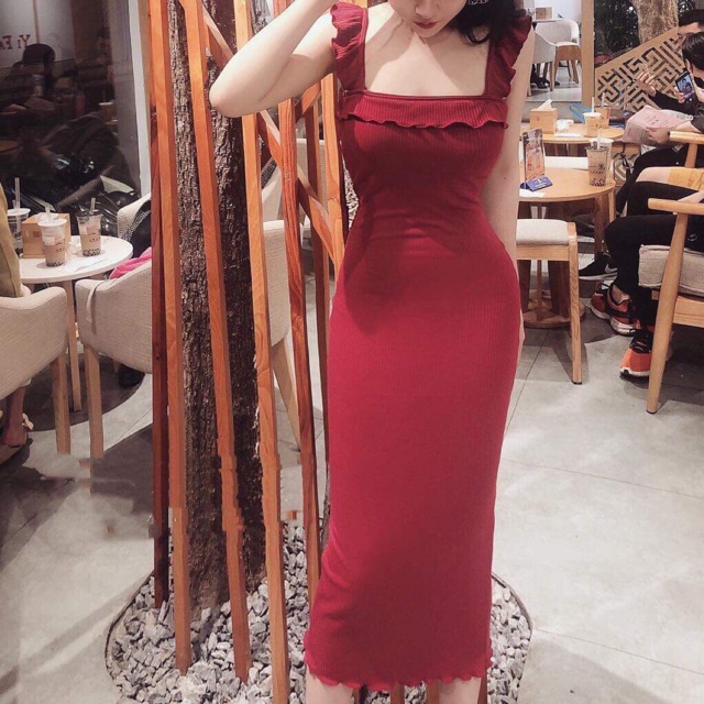 váy bầu hồng