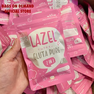 Vıên trắŉg da cấp tốc Lazel Gluta Pure 2 in 1 Thái Lan (Chính hãng 100% bao check mã)