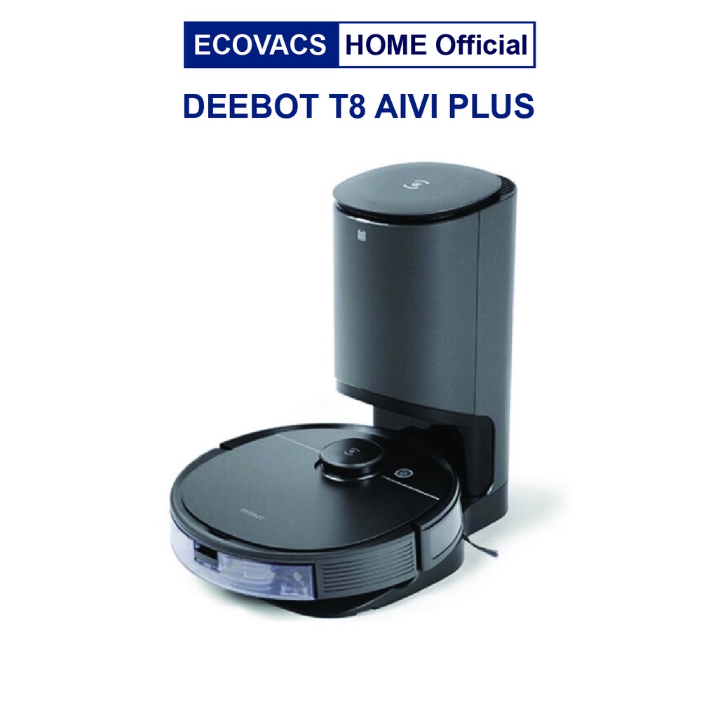 ✅ Robot Hút Bụi Lau Nhà ECOVACS DEEBOT T8 AIVI Plus - Robot tự đổ rác