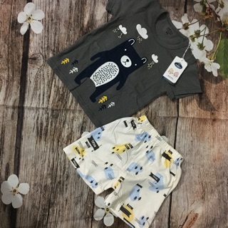Bộ cotton cho bé