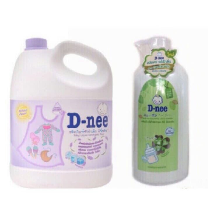 combo 1 nước giặt dnee 3000ml + NRBS chai dnee 620ml