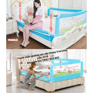 Combo 3 thanh chắn giường cao cấp SKIDS cho giường 1m8 (2 thanh 2m và 1 thanh 1m8)