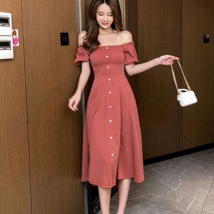 Đầm đũi xòe bánh bèo xinh iu cho chị em hẹn hò dạo phố | BigBuy360 - bigbuy360.vn