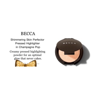 (Quà tặng sephora và ulta) Bắt sáng becca mini màu champagne pop