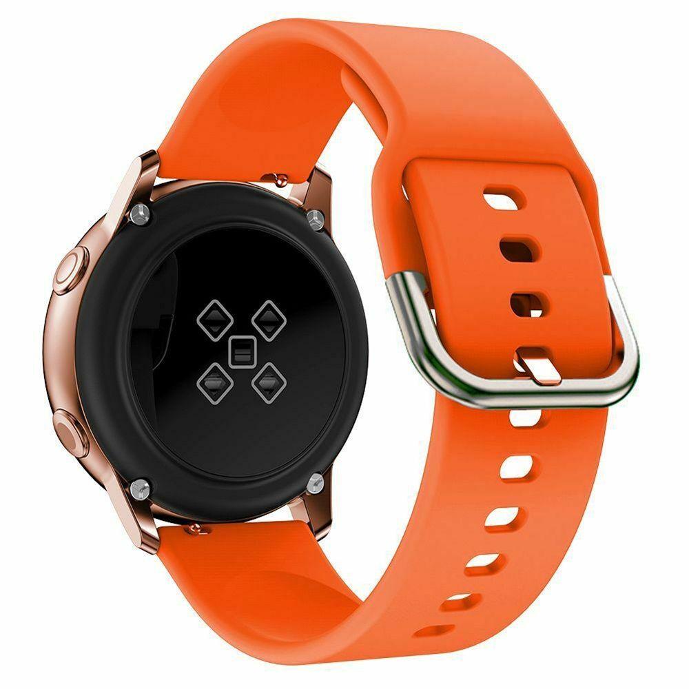 BEBETTERM Dây Đeo Thay Thế Bằng Silicone Mềm Cho Đồng Hồ Samsung Galaxy Watch Active 2 42mm