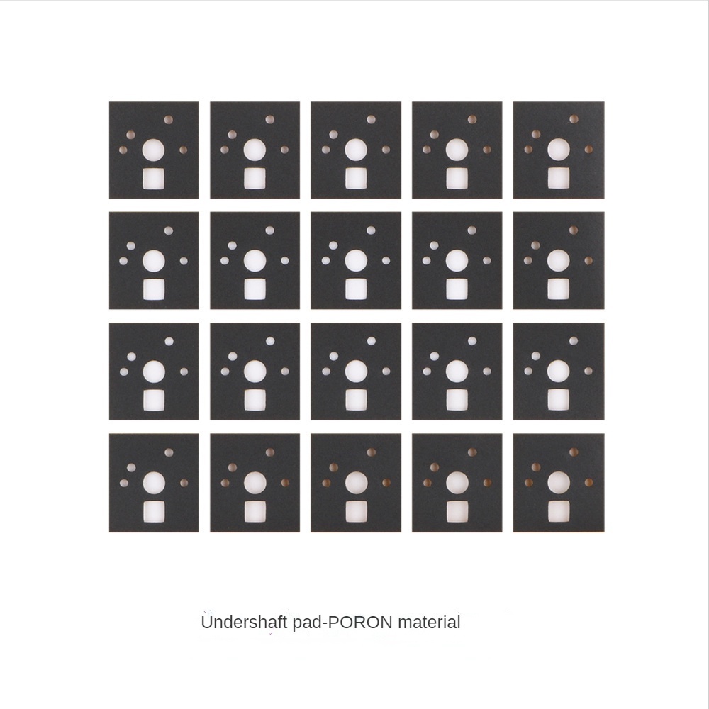 120 Miếng đệm Switch Foam chất liệu Poron IXPE EVA Kelowna dày 0.5mm giảm thiểu âm thanh switch bàn phím cơ DoDo Gear